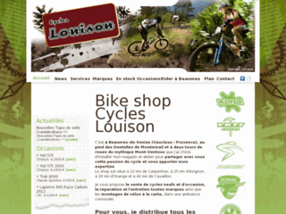 Détails : Cycles Louison - Vélos route, VTT, BMX montés à la carte