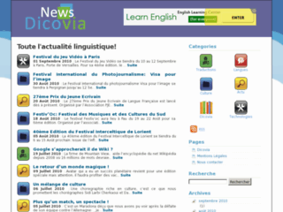 News.Dicovia.com : l'actualité linguistique