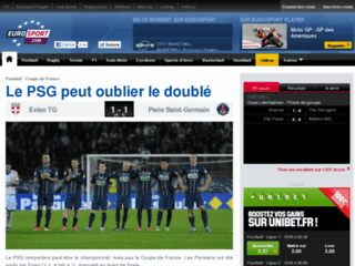 Détails : Eurosport, l'actu du foot en live