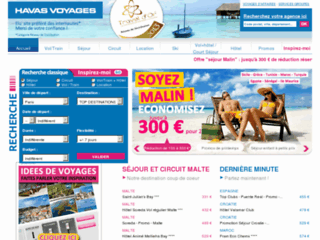 Détails : Agence de voyage en ligne - Carlson Wagonlit Voyages
