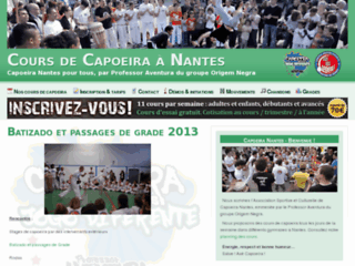 Capoeira à Nantes - Professor Aventura (Jacobina Arte / Cours de Capoeira à Nantes)