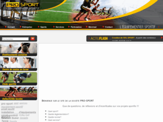 Détails : pro sport, sport , Conseils et Services en équipements sportifs