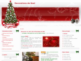 Détails : Boutique décorations Noël en ligne