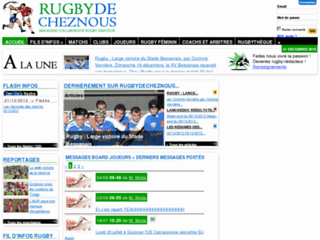 Détails : RDCN Magazine collaboratif du rugby amateur  - résultats de la 6ème jo...
