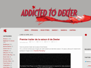 Détails : Addicted To Dexter - Blog sur la série Dexter