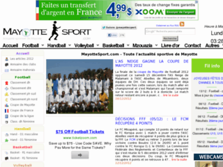 Actualité Sportive de Mzouazia - Football et Volley-ball à Mayotte 976