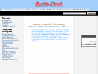 Guide-Oueb : Annuaire generaliste gratuit