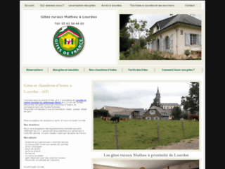 Détails : Gites et chambres d'hotes à Lourdes 65