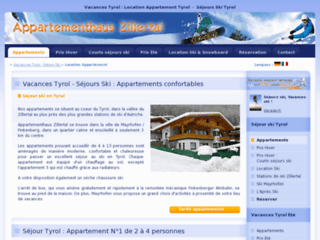 Ski au tyrol : votre location d´appartement