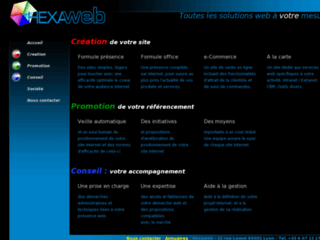 Détails : Hexaweb Conception Site Internet Lyon