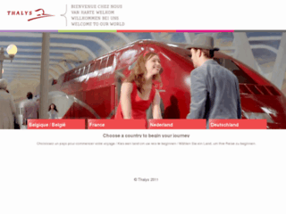 Détails : Thalys : réservez vos billets de train en ligne