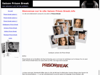 Saison Prison Break