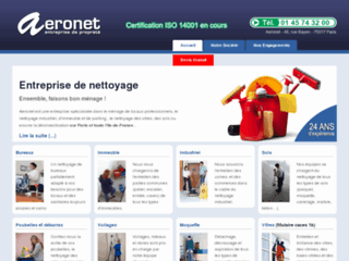 Détails : Aeronet : entreprise de nettoyage