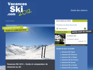 Détails : Vacances Ski 2012