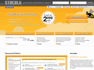 Détails : Hébergement web dans le nuage STOCKLii