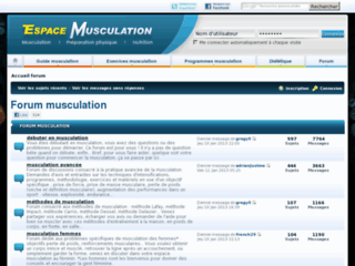 Détails : Forum musculation