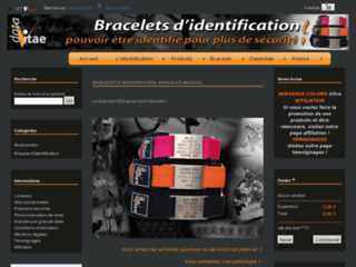 Détails : Data Vitae bracelets d'identification
