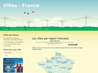 Détails :  Communes de France
