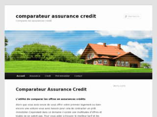 Comparateur Assurance Crédit