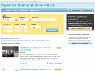 Détails : Agence immobiliere paris