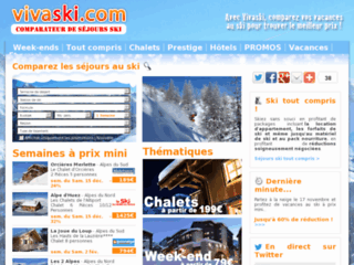 Comparateur de locations au ski - Vivaski