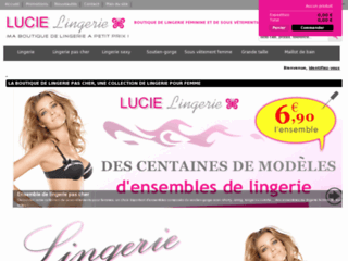 Détails : Lingerie mignone et dessous sexy en ligne