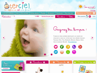 Détails : Ôterciel, site E-commerce de jouet pour l'éveil des enfants handicapés