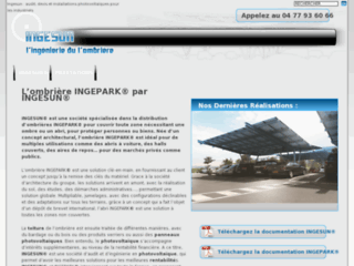 Détails : Ingesun, l'ingenierie du photovoltaïque
