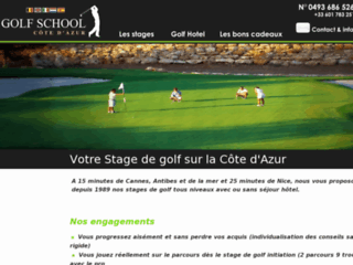 Détails : Acedemy Ecole de Golf sur la Côte d'Azur