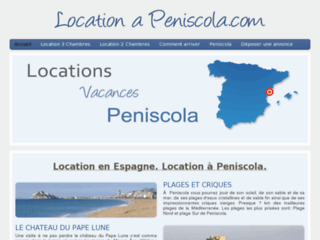 Détails : Location a Peniscola Espagne