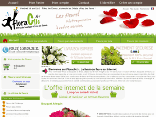 Détails : Livraison fleurs  Floraclic.fr livre en 4heures partout en France