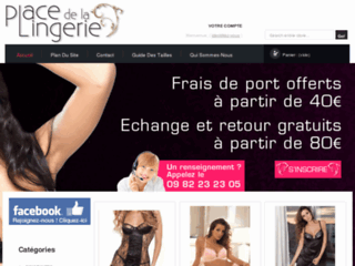 Détails : Lingerie sexy pas cher - Place de la lingerie