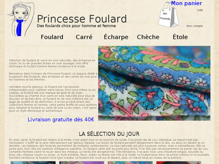 Détails : Princesse foulard et ses carrés