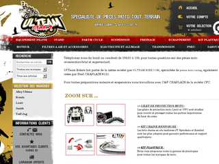 Détails : Acheter la top qualité dans l'équipement de moto avec le magasin de en ligne de Ul'Team Riders