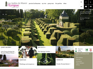 Jardins à la française en Dordogne