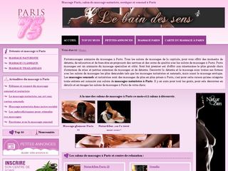 Annuaire de salons de massages à Paris