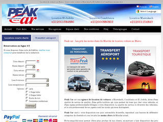 Peak Car agence de location des voitures au Maroc