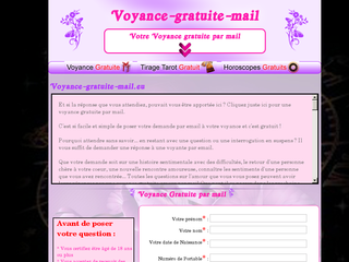 Voyance gratuite Mail
