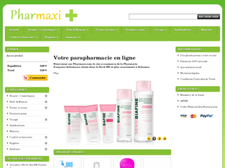 Pharmaxi : Votre pharmacien sur le Web discount