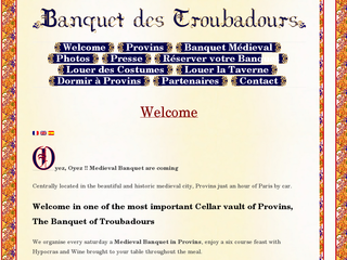 Détails : Réserver votre banquet médiéval à Provins