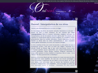 Rêve en ligne Onireal