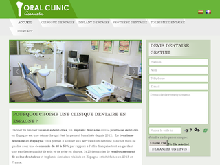 Oral Clinic : Clinique Dentaire Cunit en Espagne - Barcelone