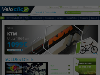 Détails : Veloclic : comparateur de produits pour vélos 