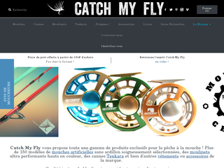 Détails : Catch My Fly, matériel de pêche à la mouche, by Alex & Ben