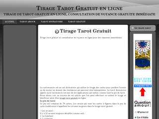 Détails : Tarot gratuit en ligne