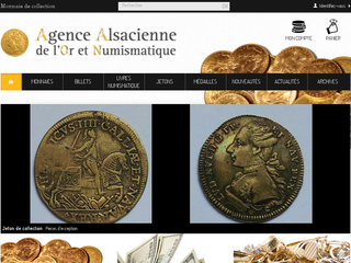 Détails : Agence alsacienne de l'or et numismatique
