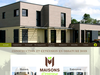 Maison d'intérieur - Construction en bois à Caen