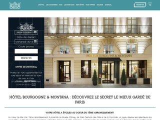 Détails : Hôtel Bourgogne  Montana - Paris 7e arrondissement | Hôtel Bourgogne  Montana