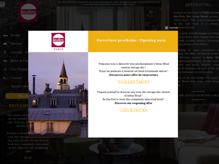 Détails : Artus, le boutique hotel à paris au 6ème arrondissement