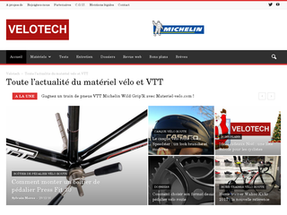 Velotech.fr, le blog collaboratif sur l’équipement cycliste